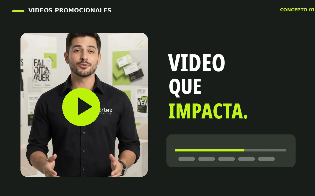 Ejemplo conceptual de video elaborado para presentar este servicio